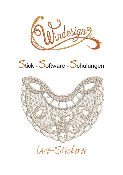 Schulungsunterlagen BERNINA-Software V8 & Stickmuster Lace-Stickerei